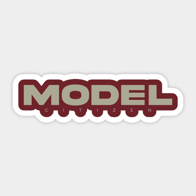 MODEL (citizen) Sticker by altered igo